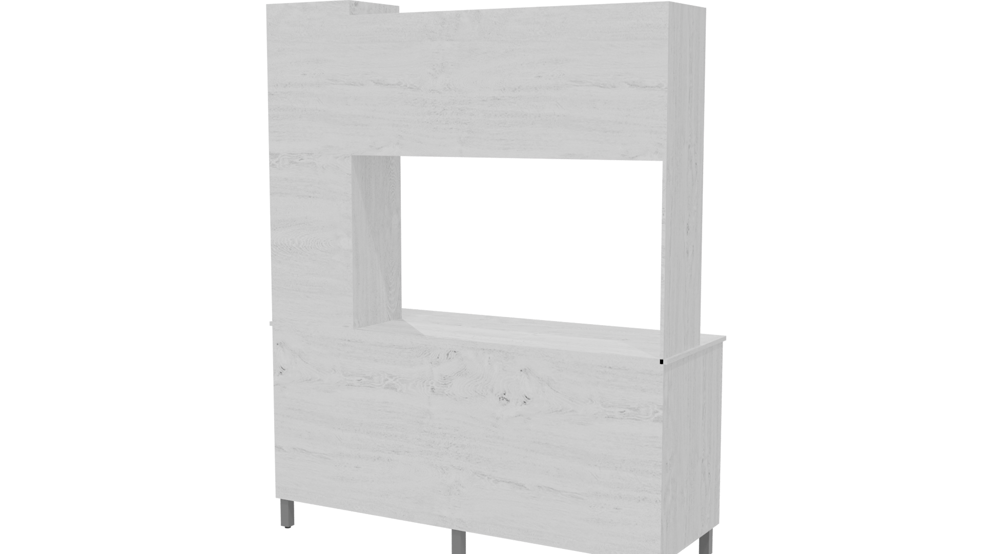 Stylish Kitchen Storage Unit 3D - Professional 3D Model Render 21