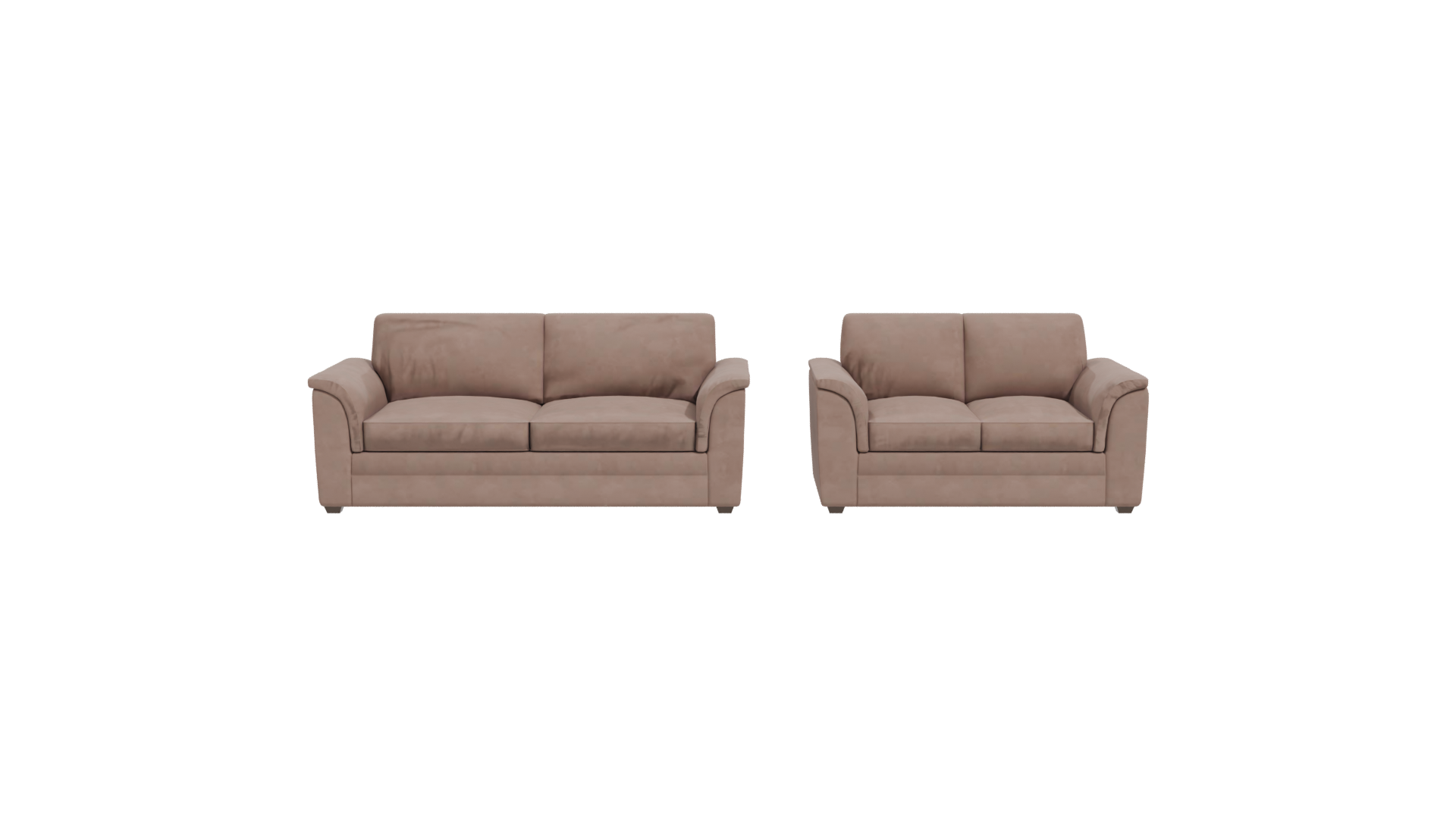 Stylish Leather Sofa Set 3D - Professional 3D Model Render 23