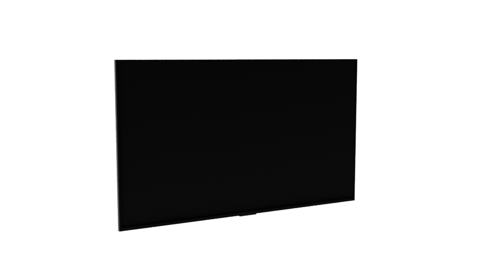 Sleek Modern Television 3D Model - Professional 3D Model Render 10