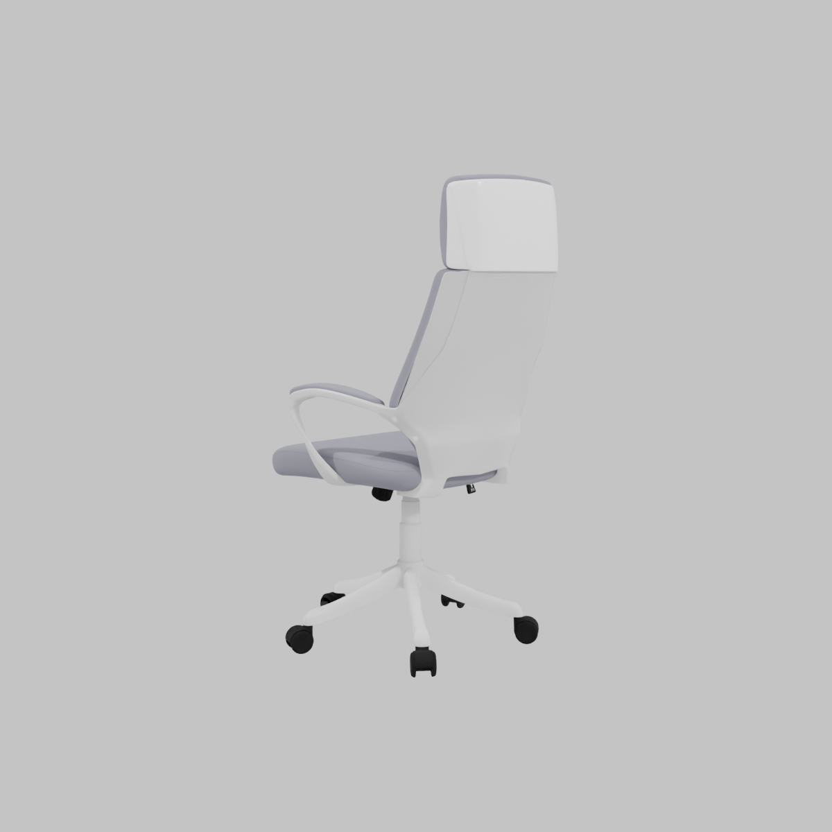 Silla PC Gris - Blanca