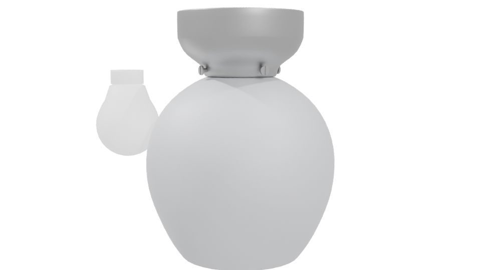 Elegant Modern Table Lamp 3D Model - Professional 3D Model Render 4