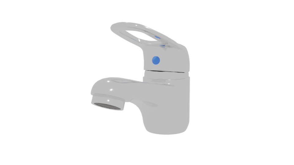 Stylized Metal Valve 3D Model - Professional 3D Model Render 12