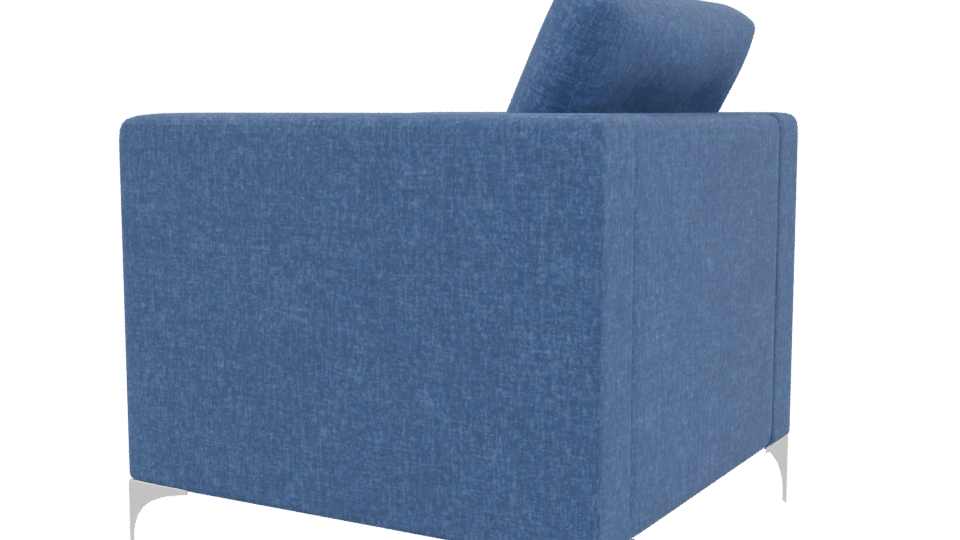 Contemporary Armchair 3D Model - Professional 3D Model Render 3