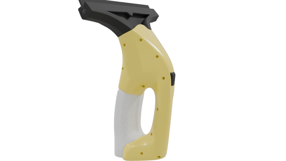 Ergonomic Window Squeegee 3D Model - Professional 3D Model Render 9