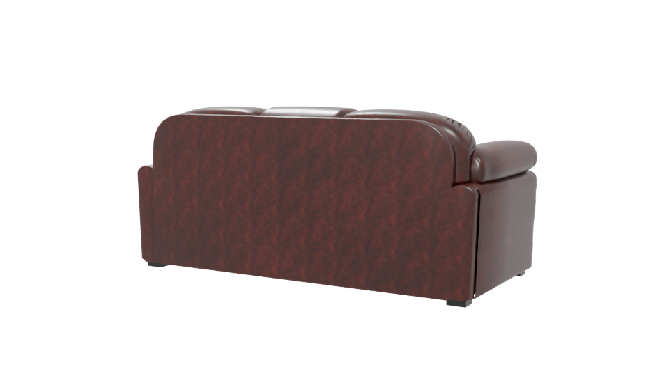 Elegant Leather Sofa 3D Model - Professional 3D Model Render 6