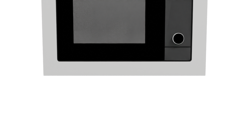 Sleek Modern Microwave Oven 3D Model - Professional 3D Model Render 11