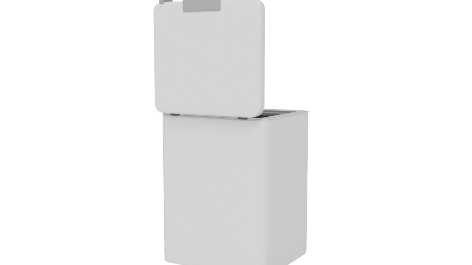 Chic Freezer Appliance 3D Model - Professional 3D Model Render 6