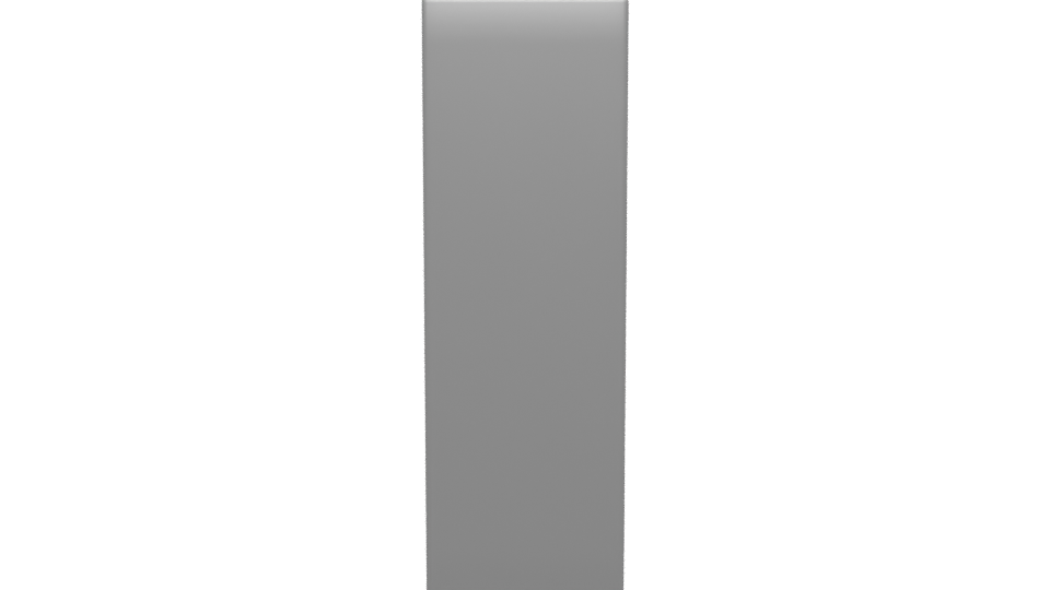 Sleek Modern Refrigerator Model - Professional 3D Model Render 5