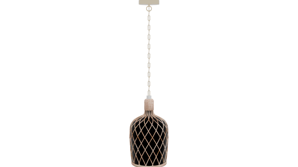 Stylish Pendant Light Fixture 3D - Professional 3D Model Render 11