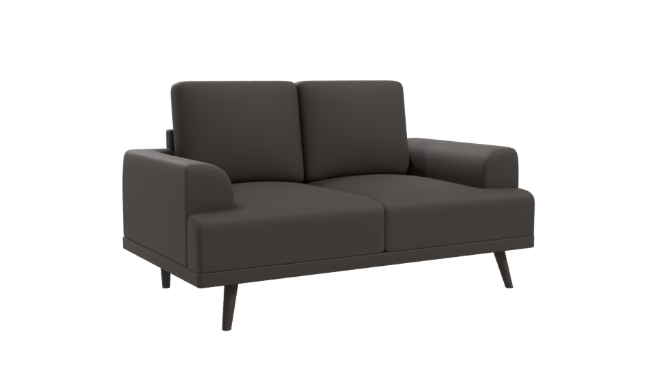 Modern Dark Gray Sofa 3D - Professional 3D Model Render 10