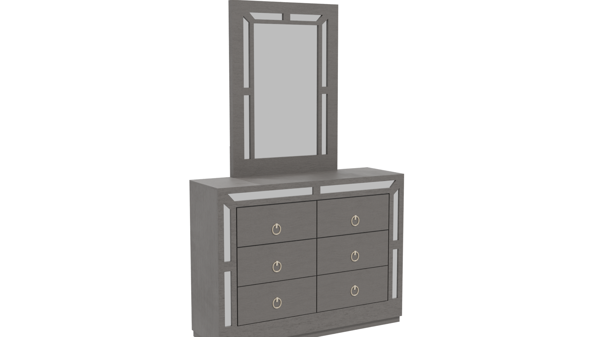 Contemporary Vanity Table 3D Model - Professional 3D Model Render 10