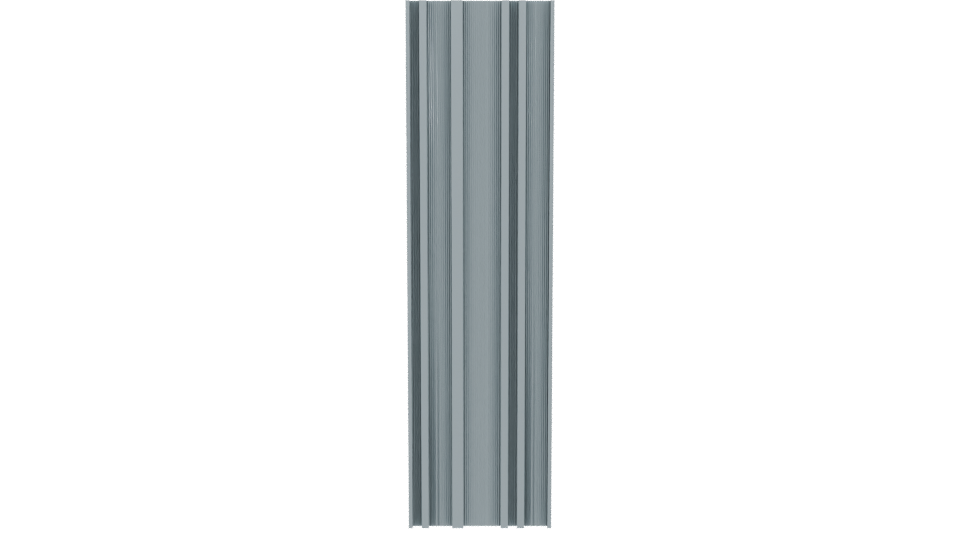 Stylized Metal Vertical Column 3D - Professional 3D Model Render 5