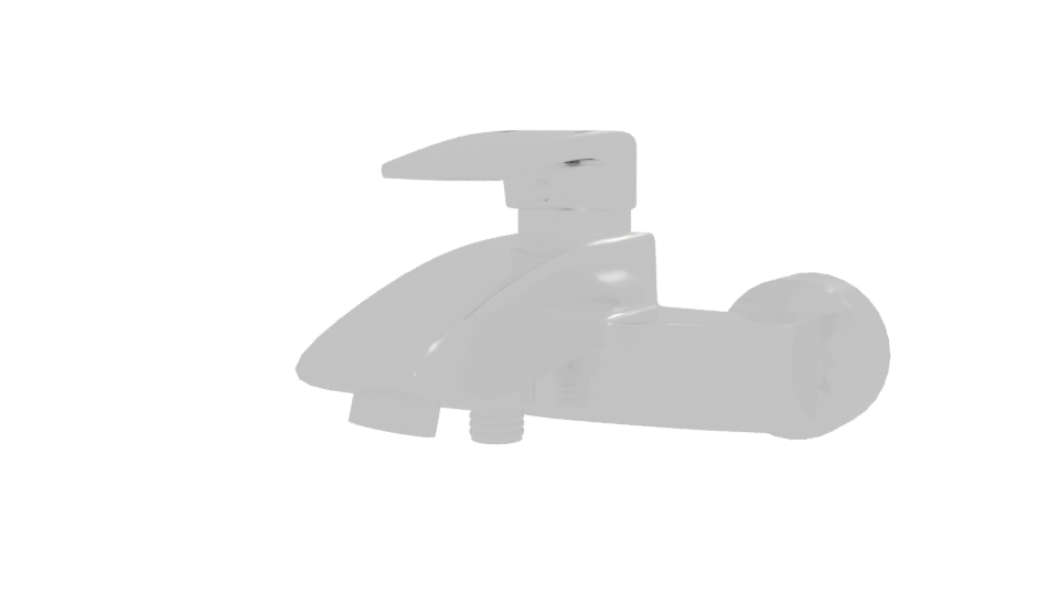Stylish Modern Faucet 3D Model - Professional 3D Model Render 12