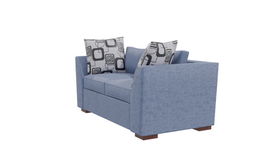 Stylish Fabric Sofa Model 3D - Professional 3D Model Render 10