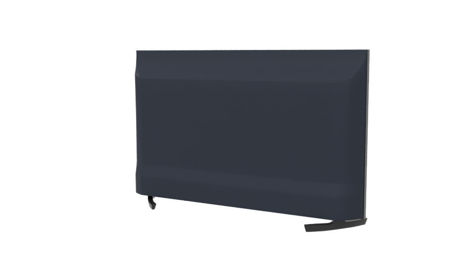 Realistic Flat Screen Television - Professional 3D Model Render 6