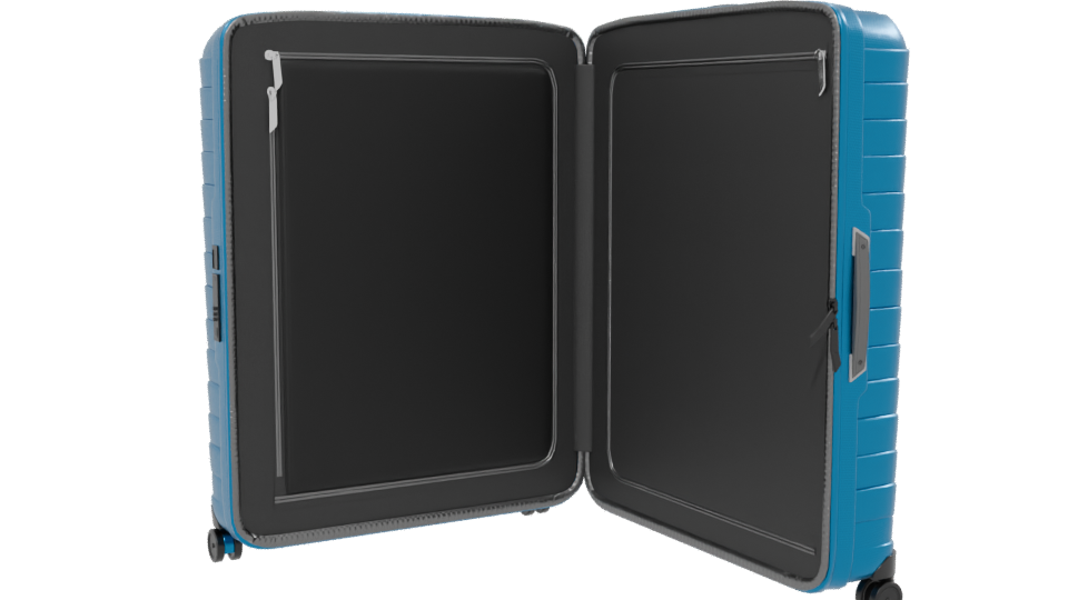 Stylish Hardshell Luggage Model - Professional 3D Model Render 13