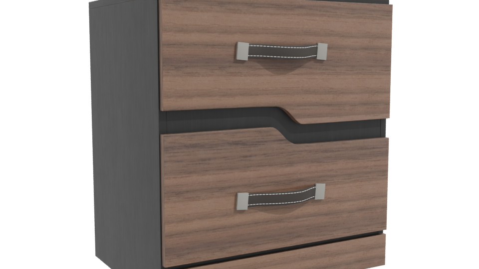 Buró Andalucia Nogal/Chocolate 3D - Professional 3D Model Render 10