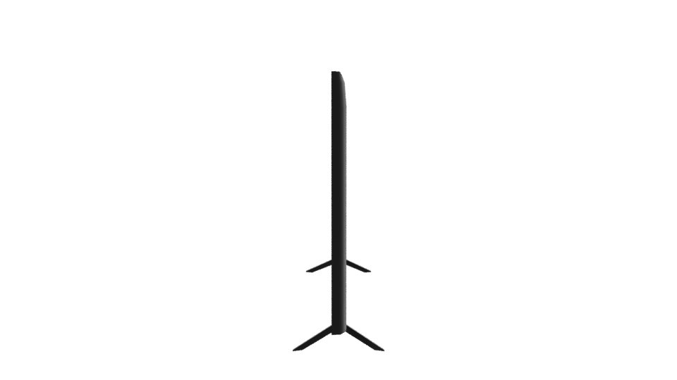 Sleek Modern TV Display Model - Professional 3D Model Render 2