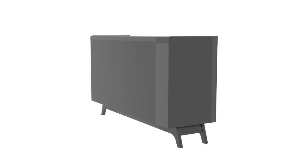 Stylish Modern Sideboard 3D - Professional 3D Model Render 7