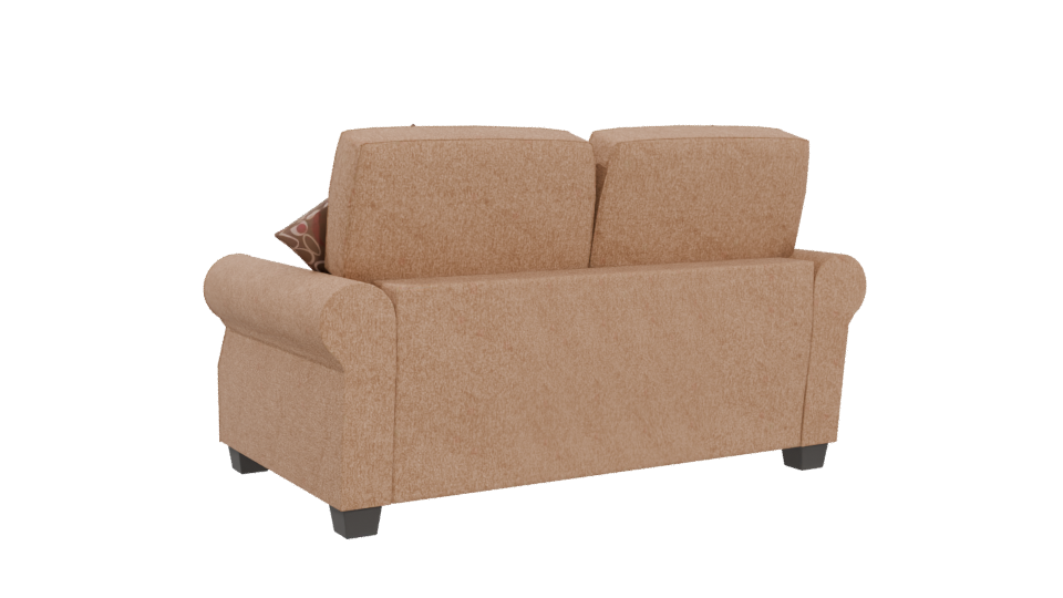 Stylish Sofa with Cushions - Professional 3D Model Render 4