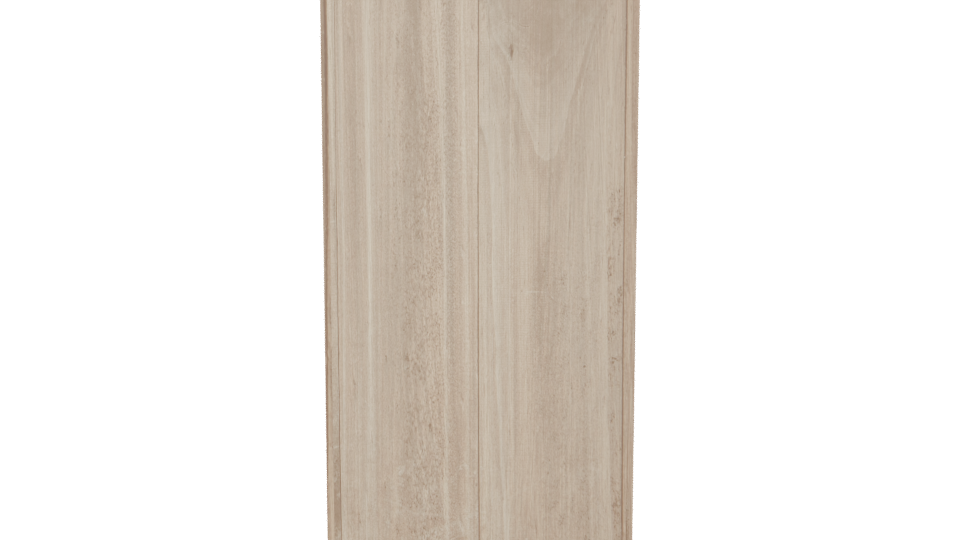 Minimalist Modern Sliding Door Wardrobe 3D Model - Professional 3D Model Render 5