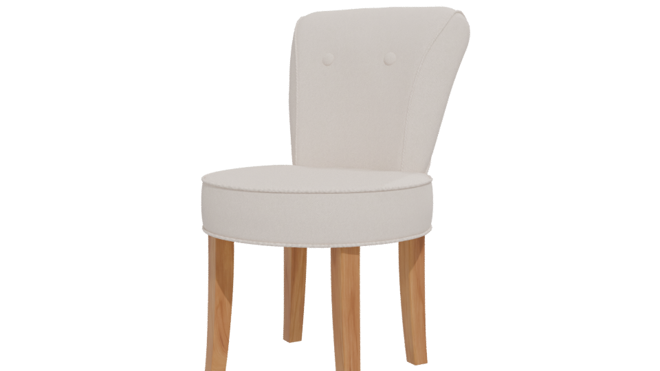 Stylish Modern Accent Chair 3D Model - Professional 3D Model Render 12
