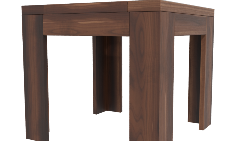 Sisal Side Table 3D Model - Professional 3D Model Render 12