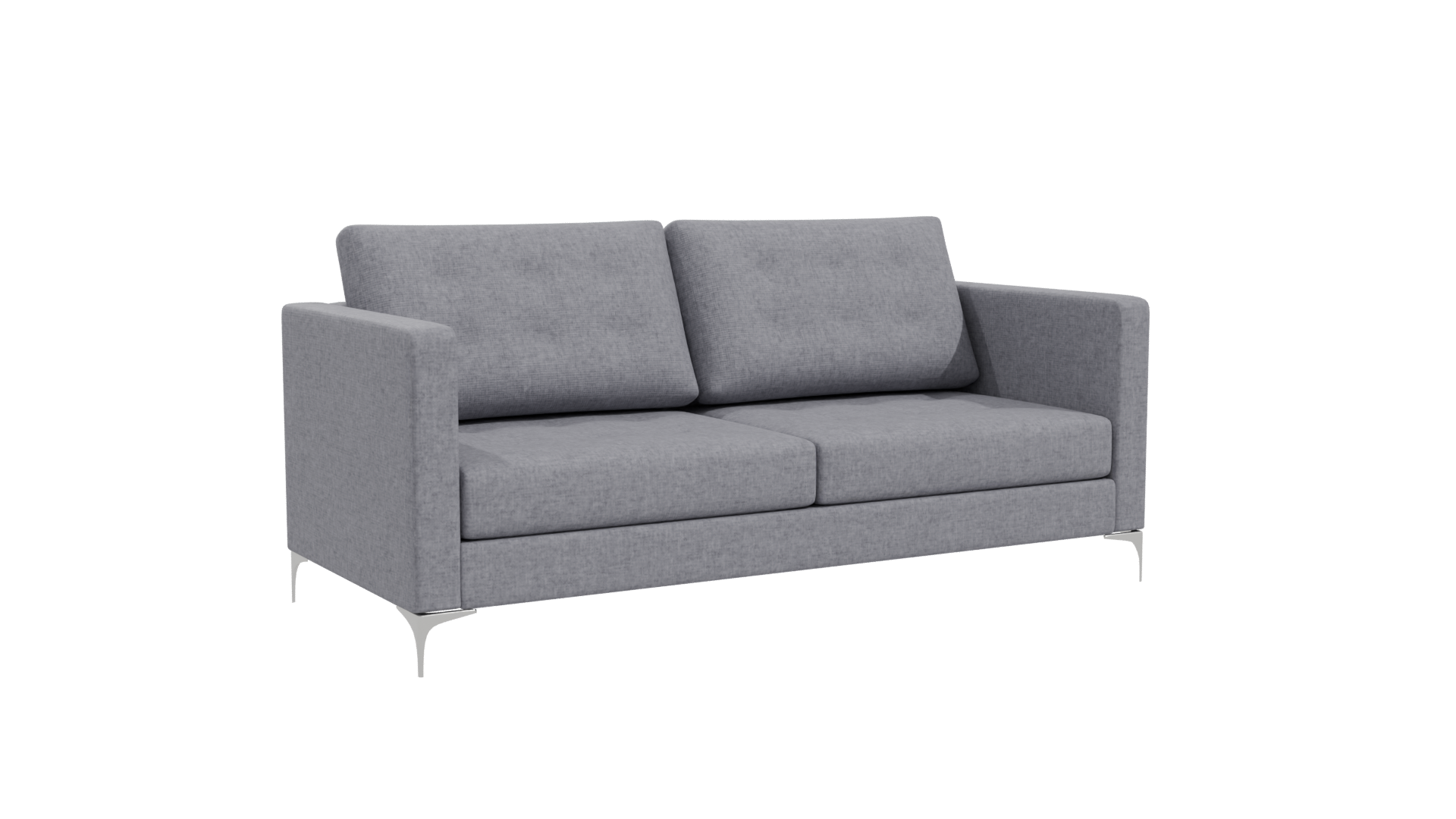 Modern Gray Sofa 3D Model - Professional 3D Model Render 25