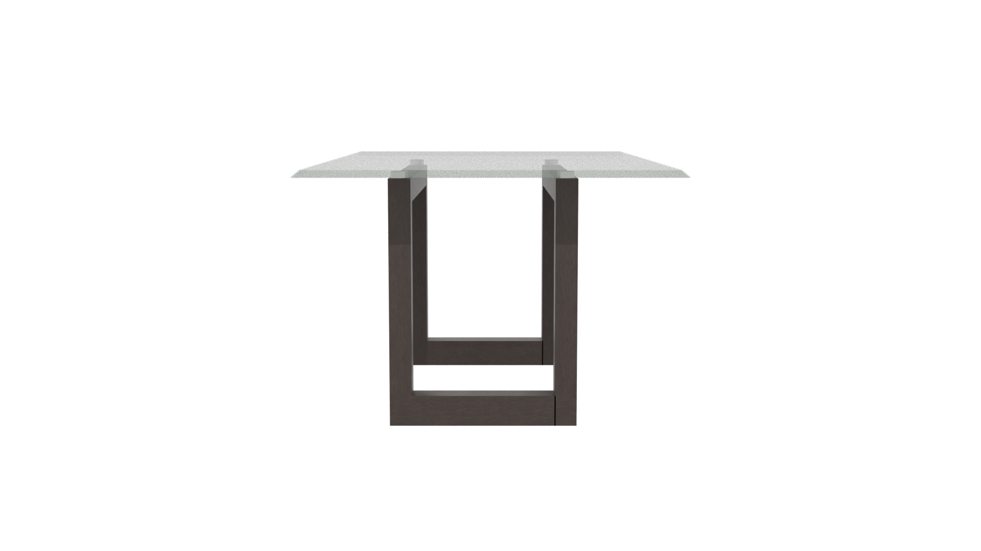 Stylish Glass Top Table 3D - Professional 3D Model Render 20