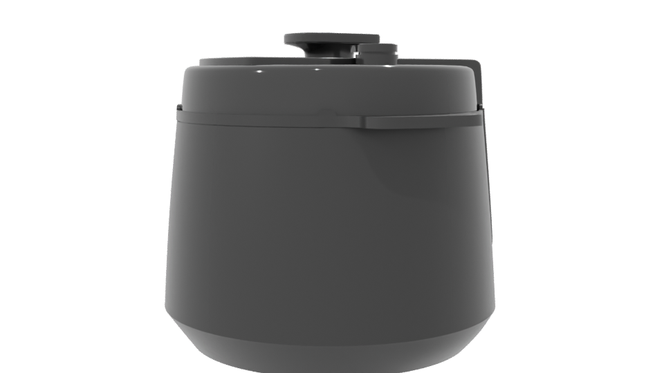 Versatile Electric Multi-Cooker 3D Model - Professional 3D Model Render 7