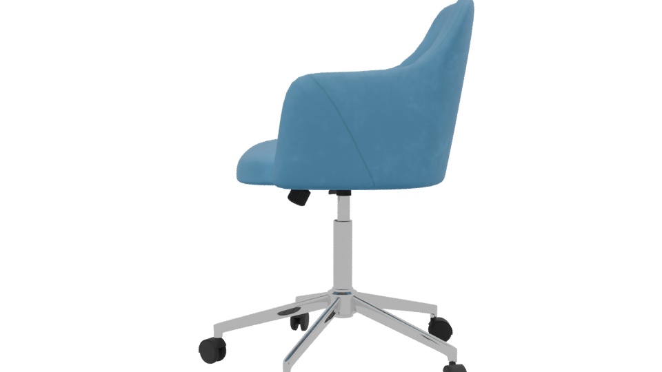Stylish Modern Office Chair 3D - Professional 3D Model Render 2