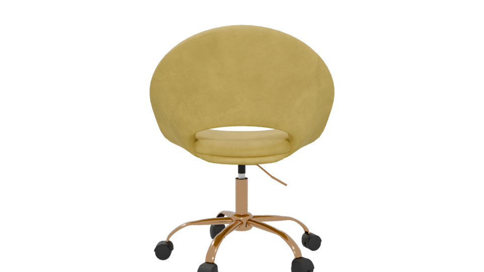 Stylish Modern Office Chair 3D - Professional 3D Model Render 5