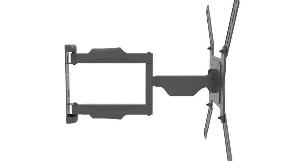 Universal TV Wall Mount 3D - Professional 3D Model Render 2