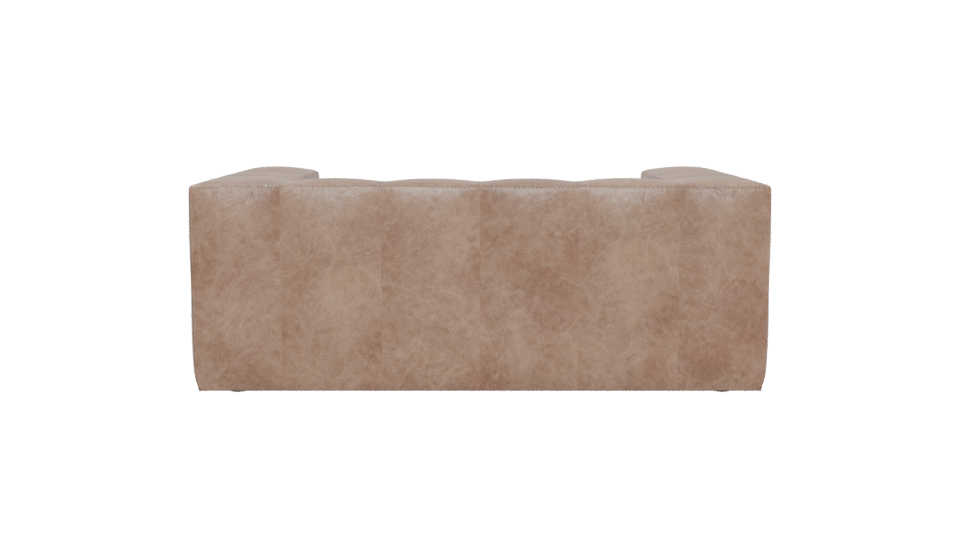 Stylish Leather Sofa Model - Professional 3D Model Render 5