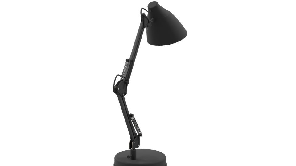 Modern Desk Lamp 3D Model - Professional 3D Model Render 9