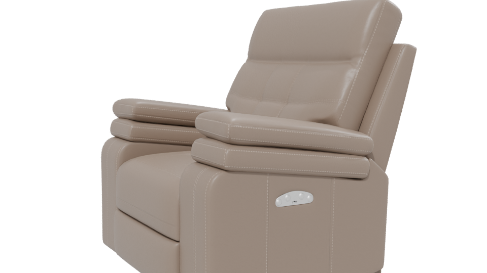 Electric Recliner Chair Model 3D - Professional 3D Model Render 13