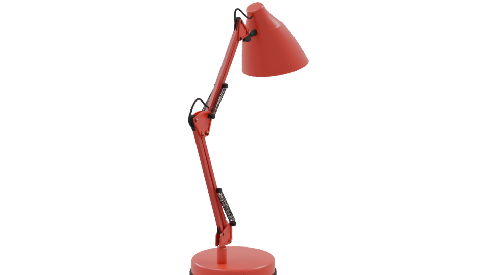 Stylish Desk Lamp 3D Model - Professional 3D Model Render 9