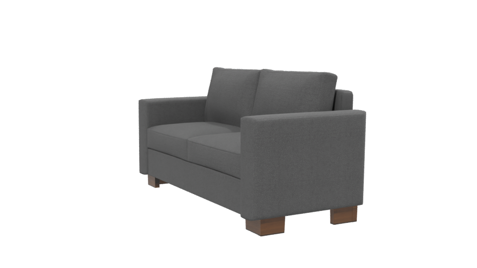 Modern Gray Sofa 3D Model - Professional 3D Model Render 13