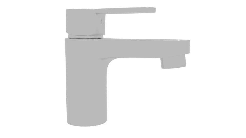 Modern Bathroom Faucet 3D Model - Professional 3D Model Render 12