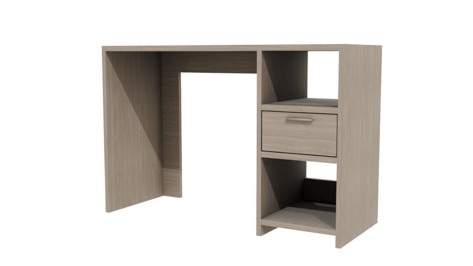 Escritorio Office 12 3D Model - Professional 3D Model Render 12