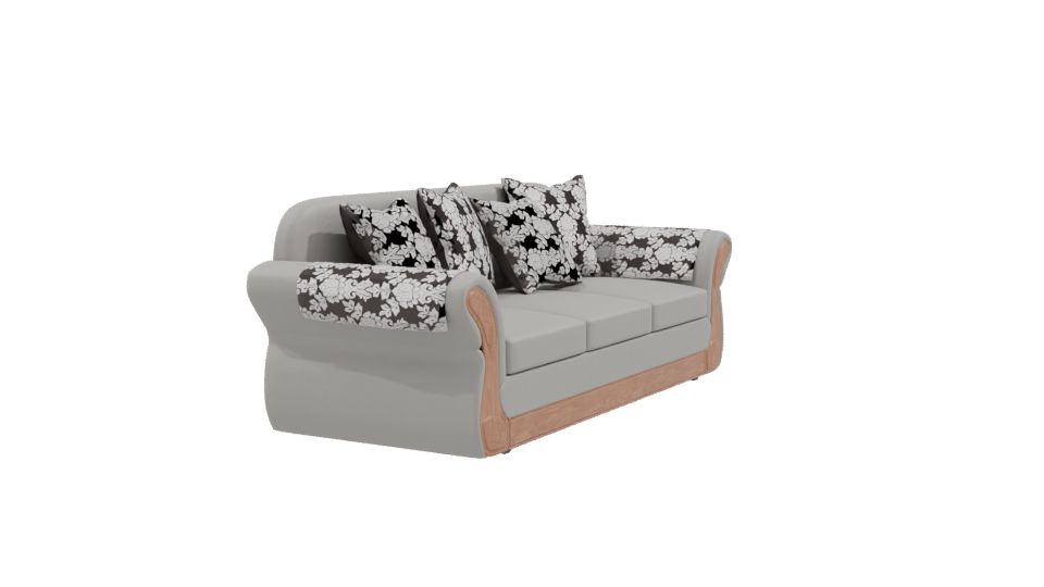 Sofa Irlanda 3-Cuerpos Model 3D - Professional 3D Model Render 9