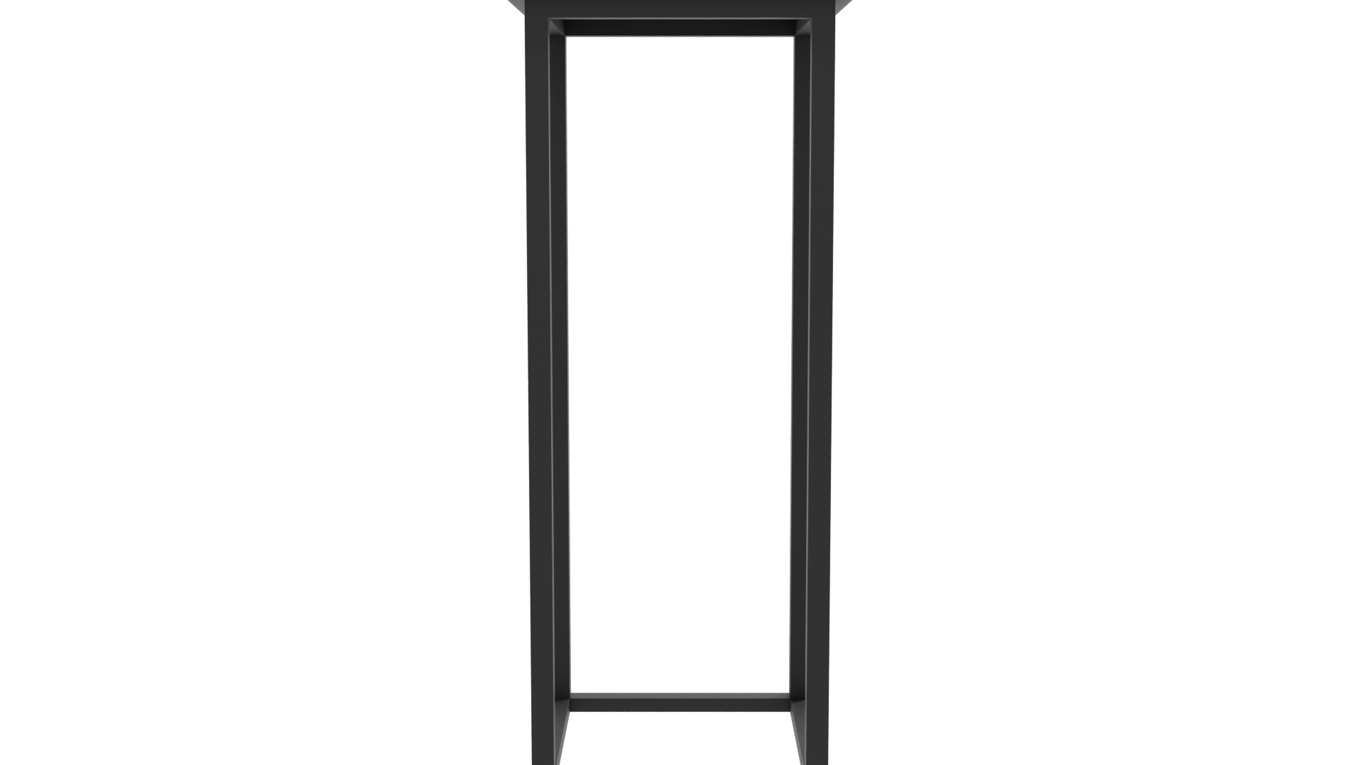 Minimalist Metal Display Stand 3D - Professional 3D Model Render 8