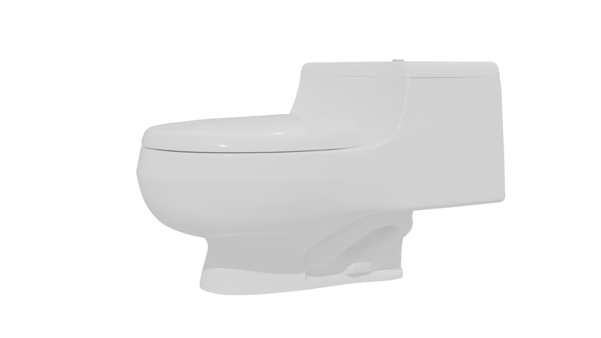 Modern Bathroom Toilet Model 3D - Professional 3D Model Render 13