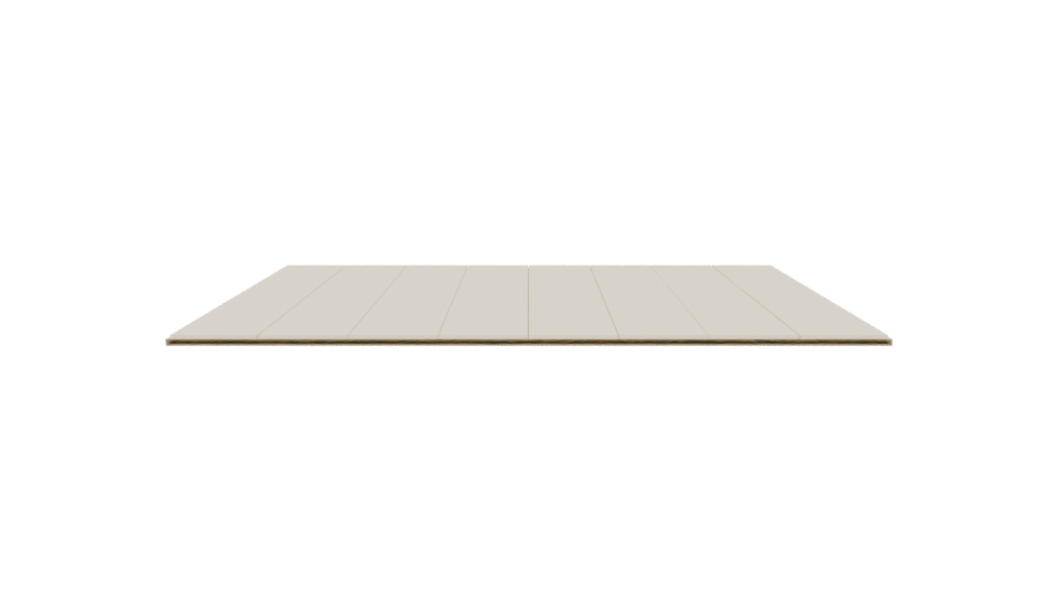 Sleek Minimalist Wooden Floor Panel 3D Model - Professional 3D Model Render 5
