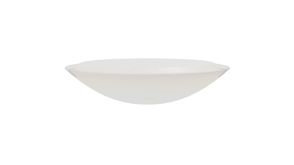 Stylish Round Wall Bowl 3D - Professional 3D Model Render 7