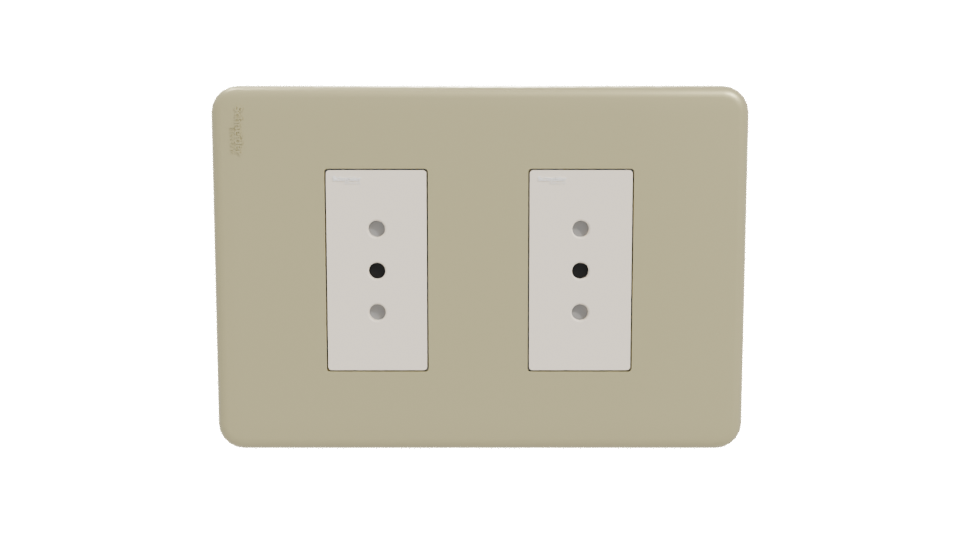 Realistic Electrical Outlet Model - Professional 3D Model Render 11