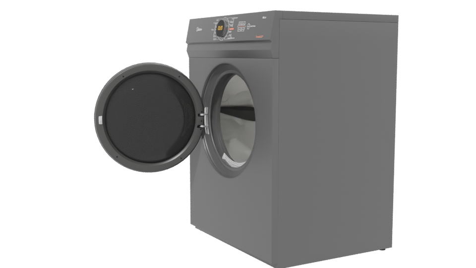 Modern Household Dryer 3D Model - Professional 3D Model Render 13
