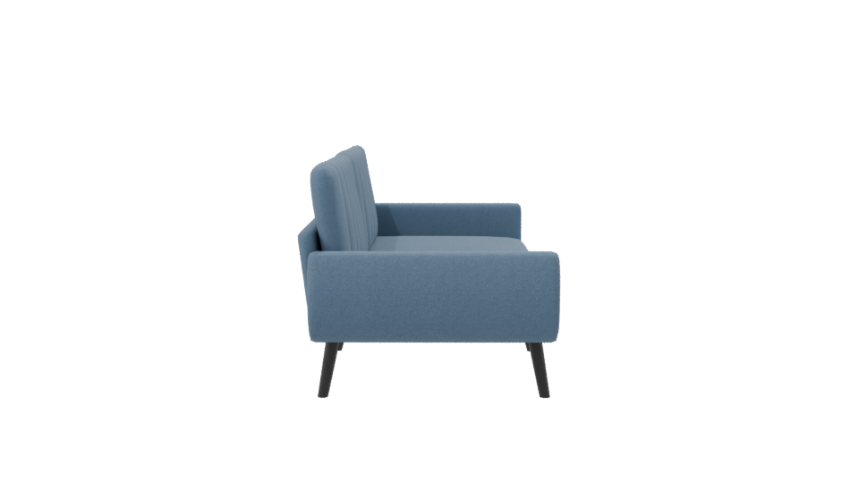 Stylish Modern Two-Seater Sofa 3D Model - Professional 3D Model Render 8