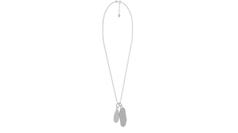 Elegant Pendant Necklace 3D Model - Professional 3D Model Render 3