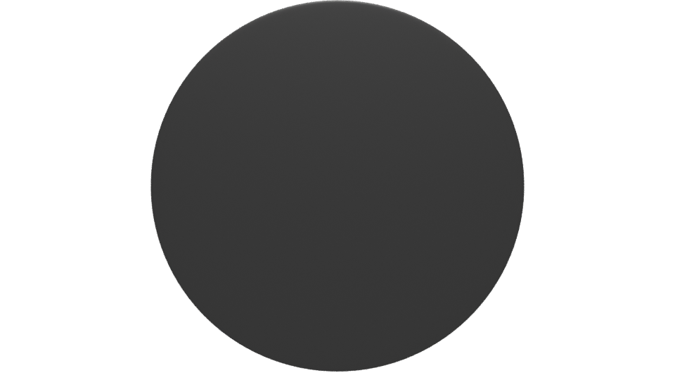 Glossy Round Mirror 3D Model - Professional 3D Model Render 5